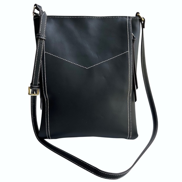 NWOT G.I.L.I Got it Love It Genuine Leather Crossbody Bag - Picture 1 of 13